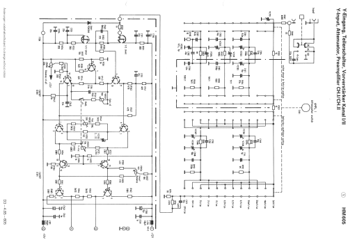 Oscilloscope 60 MHz HM605; HAMEG GmbH, (ID = 846670) Equipment