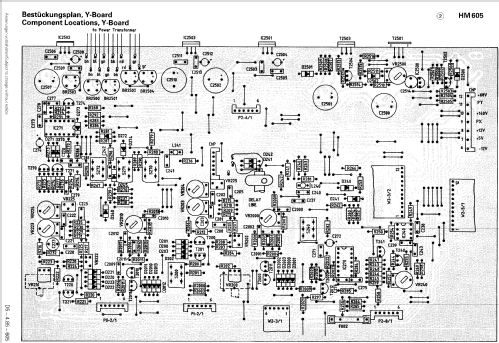 Oscilloscope 60 MHz HM605; HAMEG GmbH, (ID = 846677) Equipment