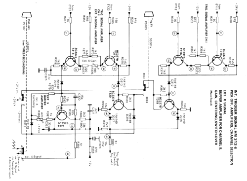 Oscilloscope HM 312-8; HAMEG GmbH, (ID = 681116) Equipment