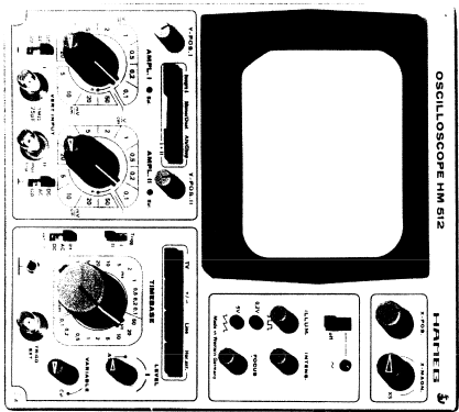 Oscilloscope HM512-6; HAMEG GmbH, (ID = 673796) Ausrüstung