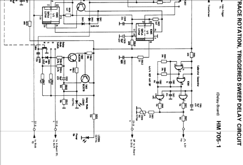 Oscilloscope HM705; HAMEG GmbH, (ID = 725495) Equipment