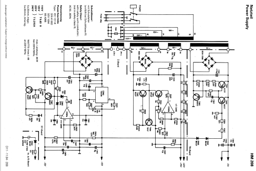 Oszillograph HM208; HAMEG GmbH, (ID = 595439) Ausrüstung