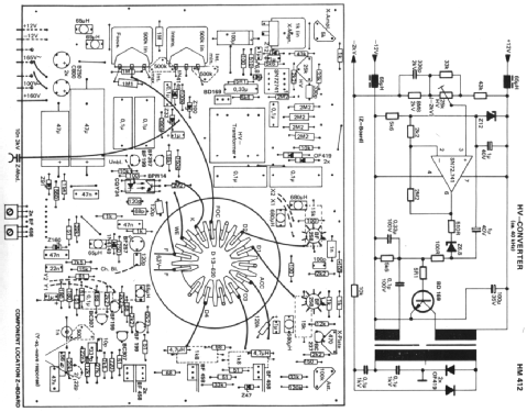 Oszillograph HM412-2; HAMEG GmbH, (ID = 738192) Equipment