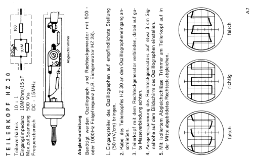Oscilloscope HM207-3; HAMEG GmbH, (ID = 170074) Equipment