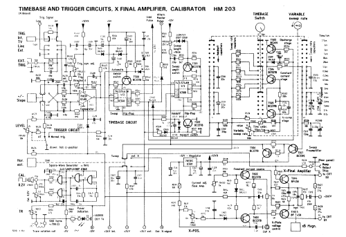 Oszilloskop HM203; HAMEG GmbH, (ID = 2028788) Equipment