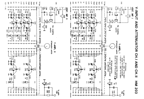 Oszilloskop HM203; HAMEG GmbH, (ID = 2028791) Ausrüstung