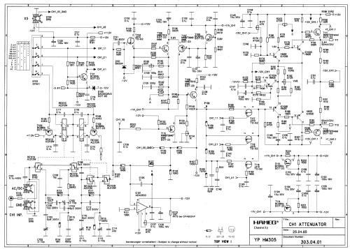 Oszilloskop HM305; HAMEG GmbH, (ID = 1092695) Equipment