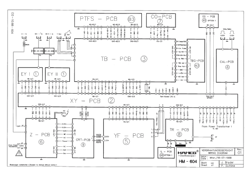 Oszilloskop HM604; HAMEG GmbH, (ID = 718486) Equipment