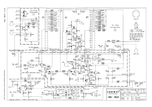 Oszilloskop HM604; HAMEG GmbH, (ID = 718501) Equipment