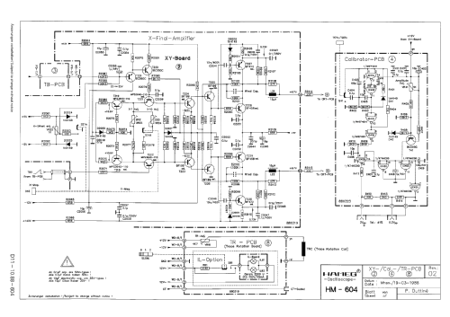 Oszilloskop HM604; HAMEG GmbH, (ID = 718502) Equipment