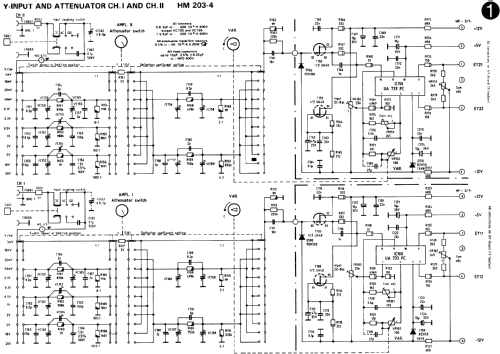 Oszilloskop HM 203-4a; HAMEG GmbH, (ID = 690787) Equipment