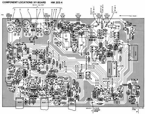 Oszilloskop HM 203-4a; HAMEG GmbH, (ID = 690830) Equipment