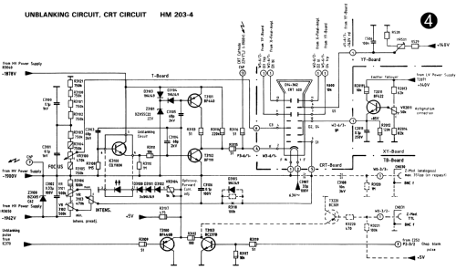 Oszilloskop HM 203-4a; HAMEG GmbH, (ID = 690833) Equipment