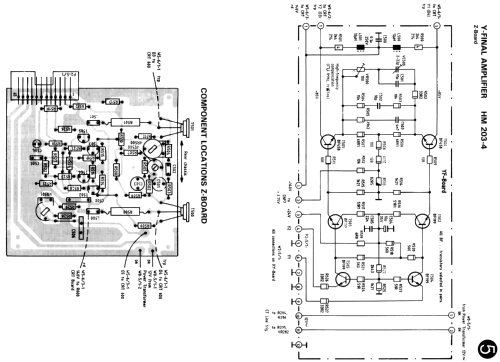 Oszilloskop HM 203-4a; HAMEG GmbH, (ID = 690834) Equipment