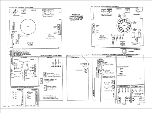 Oszilloskop HM-512-8; HAMEG GmbH, (ID = 1641103) Equipment