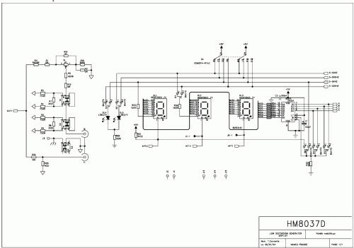 Sinus-Generator HM8037; HAMEG GmbH, (ID = 1117966) Ausrüstung