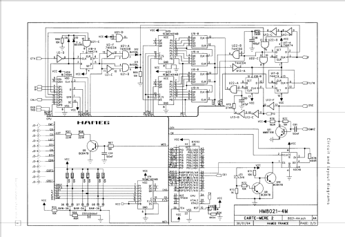 1,6GHz Counter HM8021-4; HAMEG GmbH, (ID = 972460) Equipment