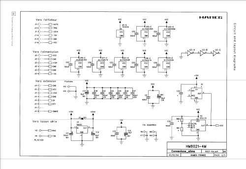 1,6GHz Counter HM8021-4; HAMEG GmbH, (ID = 972461) Ausrüstung