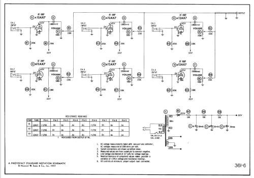 Hamilton PMX-6 ; Hamilton Electronics (ID = 2381685) Verst/Mix