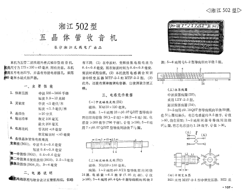 Xiangjiang 湘江 502; Hangzhou No.4 杭州无... (ID = 773624) Radio