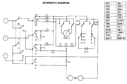 Transistor Checker ZQM-3; Hansen Electric (ID = 1261628) Equipment
