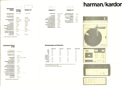 Citation Twelve ; Harman Kardon; New (ID = 2078733) Verst/Mix