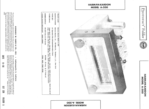 'Guide' A-200; Harman Kardon; New (ID = 2366567) Radio