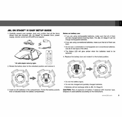 JBL On Stage IV; Harman Kardon; New (ID = 2540585) Speaker-P