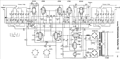 Elektronischer Schalter 710; Hartmann & Braun AG; (ID = 1696936) Equipment