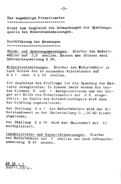 Messkoffer MS1; Hartmann & Braun AG; (ID = 2972176) Equipment