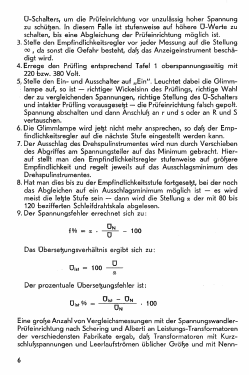 Trafo-Übersetzungsmesser GA 857; Hartmann & Braun AG; (ID = 3004062) Equipment