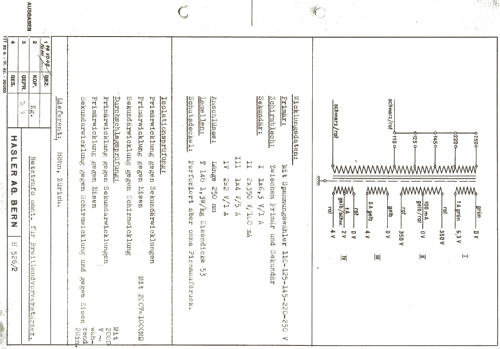 Breitband-Vorverstärker HF-TR H526; Hasler AG; Bern (ID = 2374497) HF-Verst.