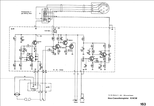 Cassettenspieler S24CW; HEA; Wien (ID = 704209) Sonido-V