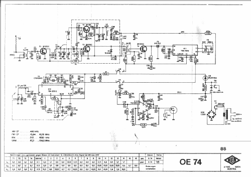 50 Jahre Österreichischer Rundfunk OE74; HEA; Wien (ID = 157057) Radio