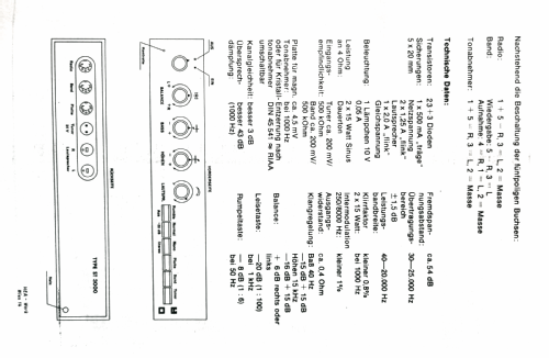 Stereo-Verstärker ST3000; HEA; Wien (ID = 2681559) Ampl/Mixer