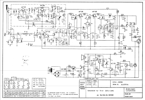 Trixi 220U; HEA; Wien (ID = 73866) Radio