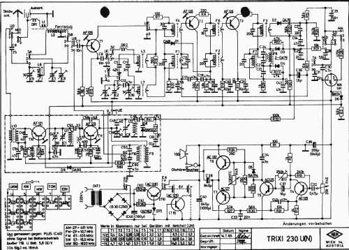 Trixi 230UN; HEA; Wien (ID = 14174) Radio