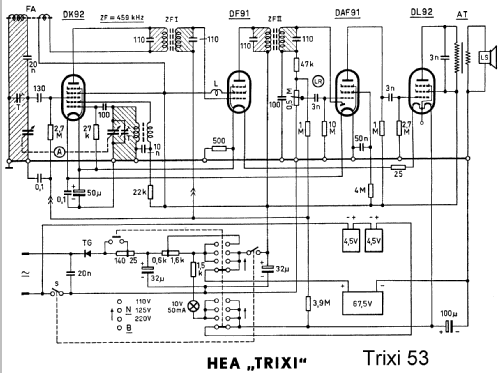 Trixi 53; HEA; Wien (ID = 108477) Radio