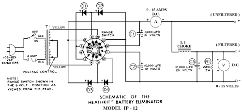 Battery-Eliminator IP-12; Heathkit Brand, (ID = 582352) Equipment