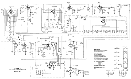 Comanche MR-1; Heathkit Brand, (ID = 706100) Amateur-R