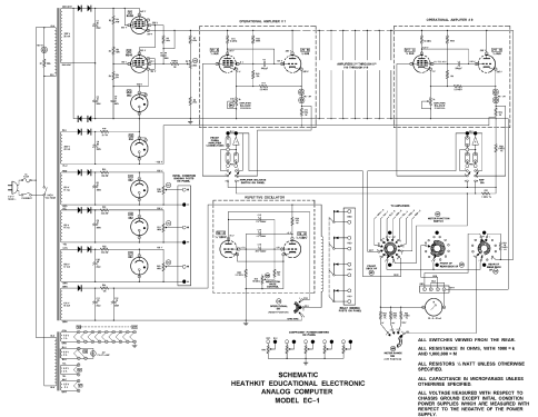 Educational Analog Computer EC-1; Heathkit Brand, (ID = 948788) Computer & SPmodules