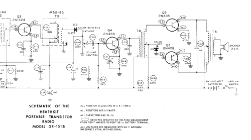 6 Transistor GR-151B; Heathkit Brand, (ID = 167799) Kit