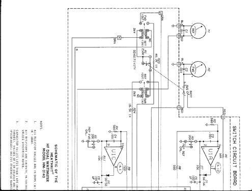R.F. SWR Powermeter HM-2140; Heathkit Brand, (ID = 125245) Amateur-D