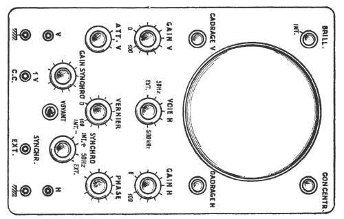 Laboratory Oscilloscope O-10; Heathkit Brand, (ID = 568500) Equipment