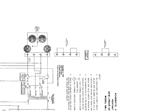 Linear Amplifier SB-221; Heathkit Brand, (ID = 701537) Amateur-D