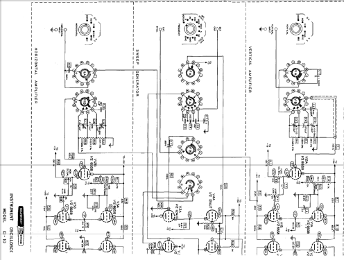 Oscilloscope IO-10; Heathkit Brand, (ID = 756496) Equipment