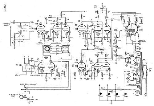 Oscilloscope O-8; Heathkit Brand, (ID = 689858) Ausrüstung
