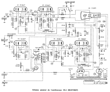 Oscilloscope OL1; Heathkit Brand, (ID = 508509) Equipment