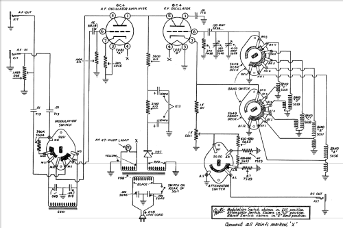Signal Generator SG-6; Heathkit Brand, (ID = 851135) Equipment