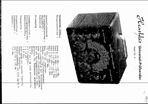Signal Generator SG-8; Heathkit Brand, (ID = 107307) Equipment